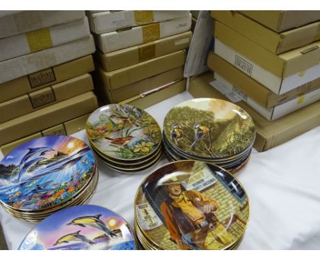 WORCESTER 'FREEDOM OF THE OCEAN' PLATE COLLECTION, Royal Doulton similar and others with boxes