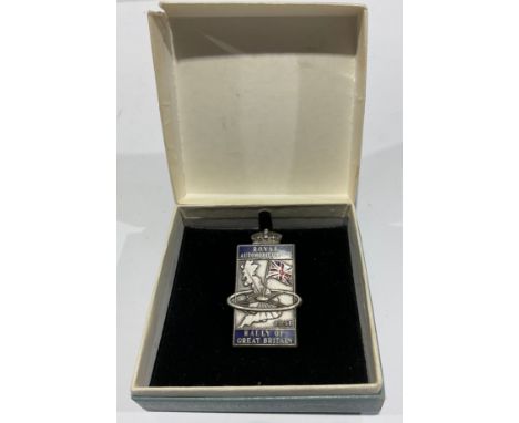 Automobilia - an enamel badge, Royal Automobile Club Rally of Great Britain, 1951 