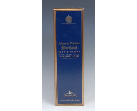 Whisky - Johnnie Walker Blue Label Scotch Whisky, 43% vol, 75cl, sealed box 