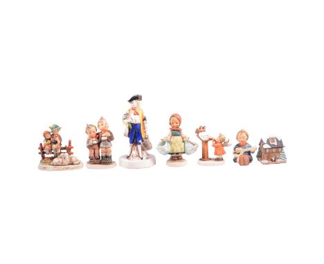 A large collection of Hummel figurines.Qty: 1 box