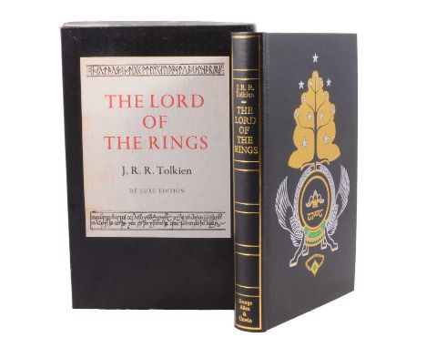 J R R Tolkein, The Lord of the Rings, De Luxe edition, George Allen and Unwin, 5th impression 1976. 