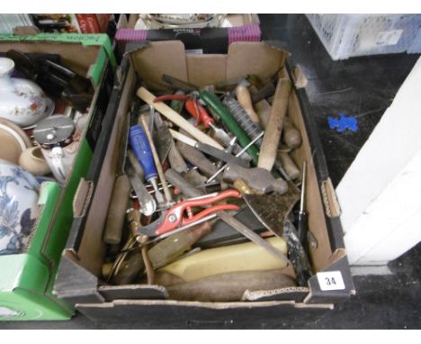 A large quantity of assorted tools