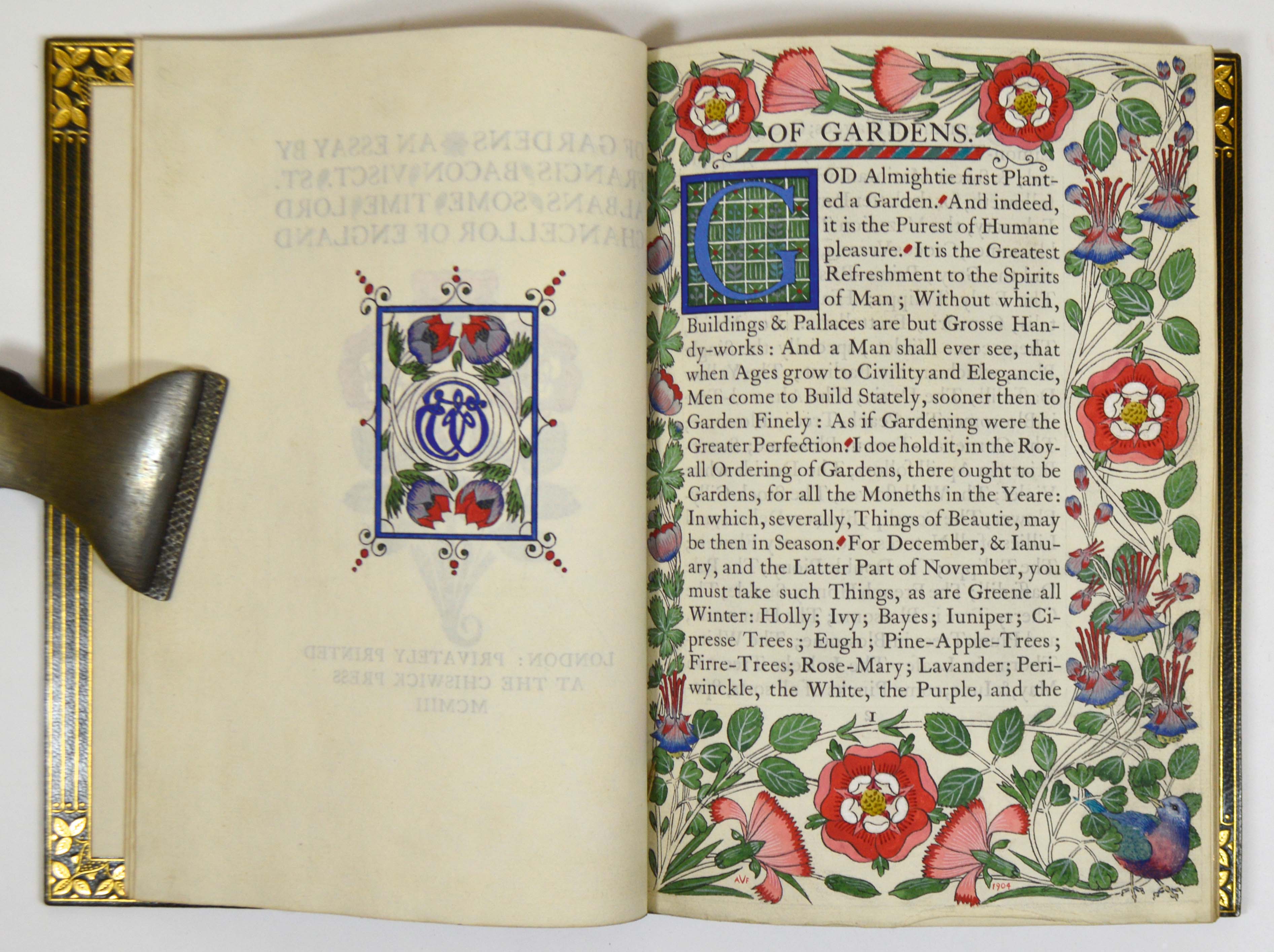 Francis bacon essay on gardens picture