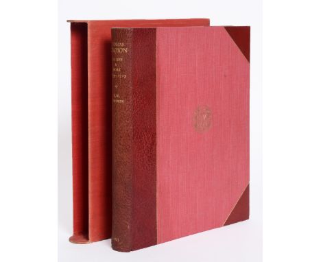 Symonds, R.W. Thomas Tompion, His Life and Work, first edition, number 51 of 350 copies, signed by the author, plates,origina