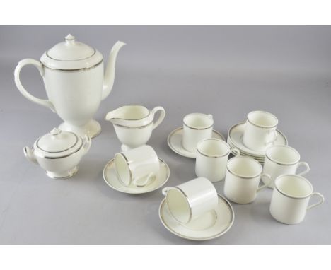 Royal Worcester Silver Jubilee coffee service 