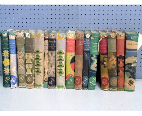 Fifteen Colllins New Naturalist first editions, all with dust jackets, with duplications 
