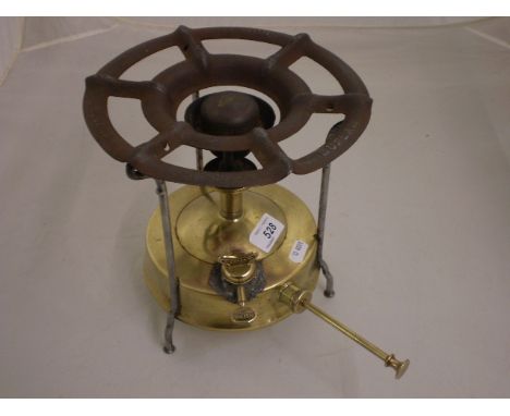 BRASS 'BUFLAM' VINTAGE CAMPING STOVE 