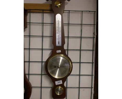 WOOD CASED BAROMETER 60 CM  