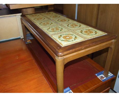 TILE TOP COFFEE TABLE 