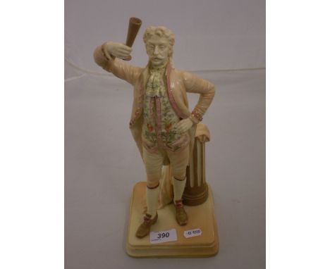 ROYAL WORCESTER FIGURE OF GENTLEMAN TOASTING 
