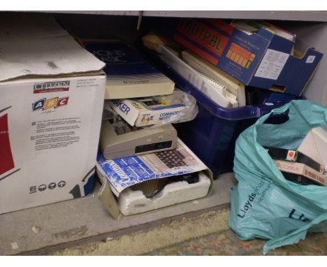 2 X VINTAGE COMMODORE 64 RETRO COMPUTERS COMPLETE WITH MANUALS, GAMES, SOFTWARE ETC.. 