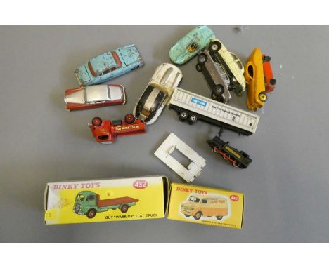 Unboxed diecast vehicles by Dinky and others including two Atlas Editions models (Est. plus 24% buyer's premium inc. VAT)