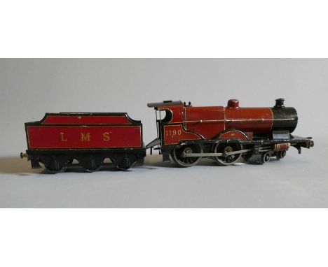 Bassett-Lowke 3-rail electric LMS compound finished in red, minor chips to paint, fair to good (Est. plus 24% buyer's premium