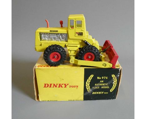 Dinky 976 Michigan Tractor Dozer, box fair, model good to excellent (Est. plus 24% buyer's premium inc. VAT)