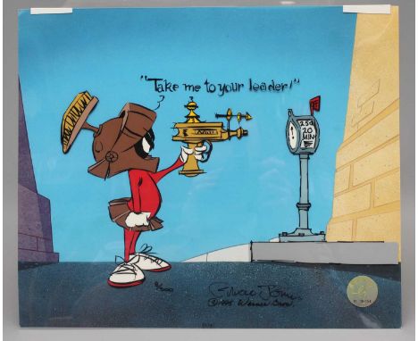 Chuck Jones Marvin the Martian original signed sketch entitled Meter Leader, No.8 of 500, excellent (Est. plus 24% buyer's pr