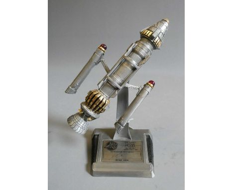 Star Trek - a John Eaves signature edition Zefram Cochrane's Phoenix, 10", good (Est. plus 24% buyer's premium inc. VAT)