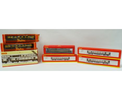 Hornby 00 Gauge - Boxed items to include, R.4251 'Devon Belle' Coaches Pullman 3rd Class Brake Car No.65, 'Devon Belle' 1st C
