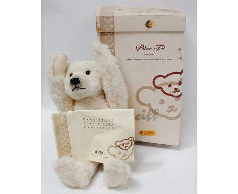 Steiff Teddy Bears - Polar Ted No.01227, height 40cm, boxed. 