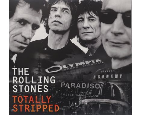 Vinyl - The Rolling Stones 'Totally Stripped' promotional copy, ERDVLP090, LP.