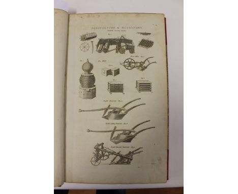 An early nineteenth Century large format book, consisting of purely plates of mechanical and scientific subjects, including a