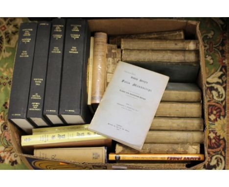 Catalogue of the Pepys Library - volumes one, two, four and five, facsimile edition, The Spectator - volumes one to eight, 17