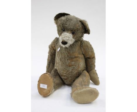 A 1913 Steiff hump backed bear, purchased in Germany for family member 