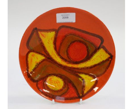  An Poole Art Pottery dish. Aprox 1960/70.