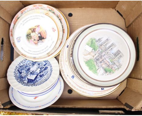 Decorative plates to include Noritake, Royal Doulton, Adams, 'Shakespeare Series', Purbuck Myott, etc (24) 