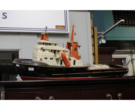 A hand built 'Amsterdam' Holland model ship