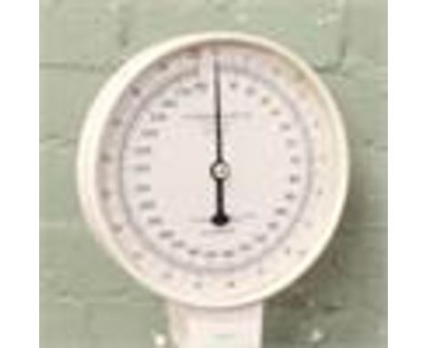 A set of H. Fereday &amp; Sons weighing scales, dated 1965 with broad arrow mark.