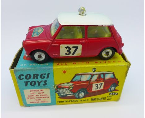 A Corgi Toys 317, Monte-Carlo B.M.C. Mini Cooper S, boxed