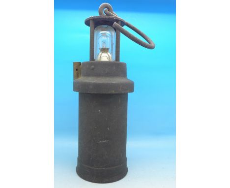 A miner's lamp