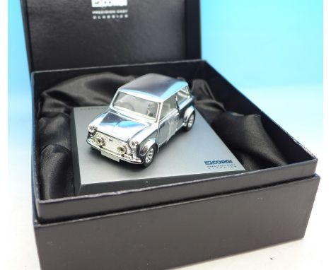 A Corgi Precision Cast Classics Austin Mini, G50031, with box and leaflet