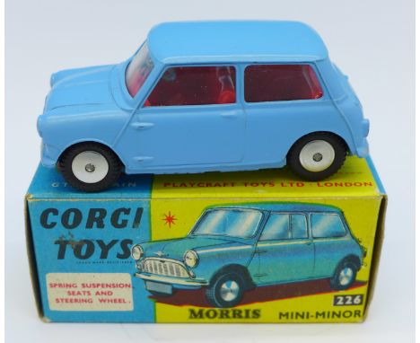 A Corgi Toys 226, Morris Mini-Minor, boxed