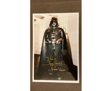 AUTOGRAPHS, mainly 8 x 10 photos, inc. Dave Prowse as Darth Vader, Warwick Davies (in character from Star Wars & Filius Flitw