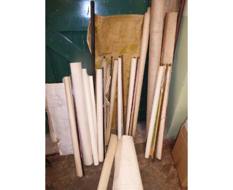 Early 20thC ordnance survey plans, wall maps, comparative wall atlases etc.