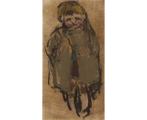 § JOAN EARDLEY R.S.A. (SCOTTISH 1921-1963) A GLASGOW BOY Signed, pastelDimensions:19cm x 10cm (7.5in x 4in)Provenance:Provena