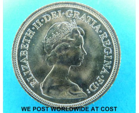 A 1974 second portrait gold full sovereign 