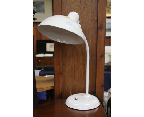 Late 20thC Kaiser Idell table lamp as originally designed by Christian Idell, retailed by Republic of Fritz Hansen, H46cm.  S