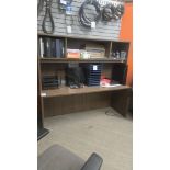 bureau avec niche 71x24