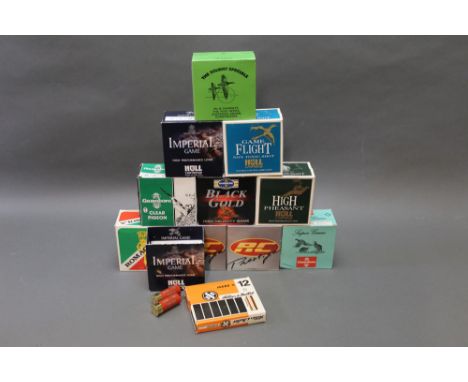 +/- Two hundred and seventy five 12 bore shotgun cartridges, various makes, various sizes, to include The Solway Specials by 