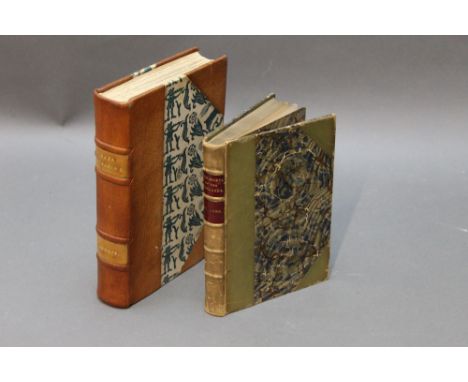 Two books "Wild Sports and Natural History of the Highlands" by Charles St John, published by John Murray, Albermarle Street,