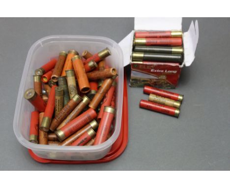 A quantity of 410 and 28 bore shotgun cartridges, paper and plastic cases.  SHOTGUN CERTIFICATE REQUIRED.  WE CANNOT POST AMM