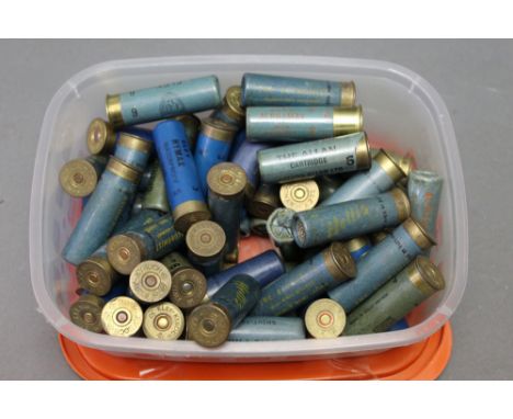A box containing paper and plastic cased 16 bore cartridges, to include The Economist by Heelis, Eley Alphamax, Eley Grand Pr