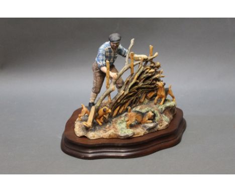 Border Fine Arts, a limited edition figure "Hedge Laying" model JH65, modelled by Ray Ayres, No. 634/1750 from the James Herr