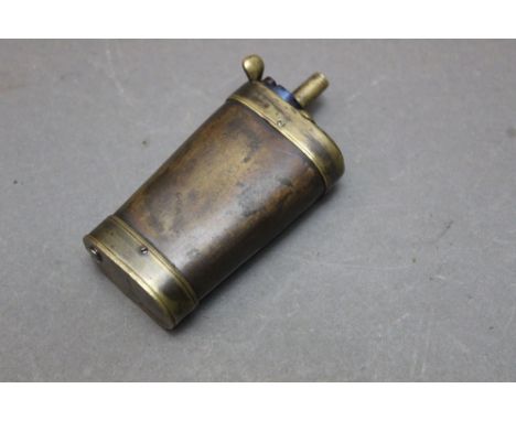*  J Dixon &amp; Sons Sheffield, a three way pistol powder flask, length 8 cm.