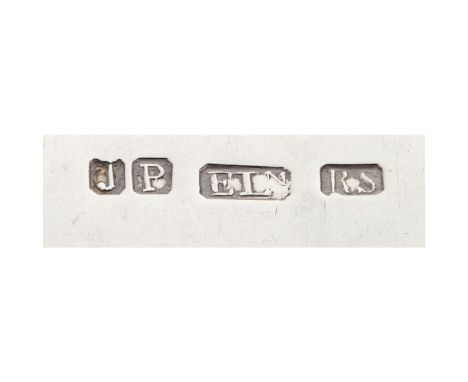ELGIN - A SCOTTISH PROVINCIAL TODDY LADLE  J POZZI & R STEWART   marked, J, P, ELn, R S, of Fiddle pattern, italic J engraved
