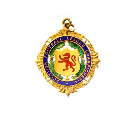 OWEN ARCHDEACON OF CELTIC F.C., PREMIER DIVISION WINNERS MEDAL, 1987/88  the obverse with central shield shaped plaque with r