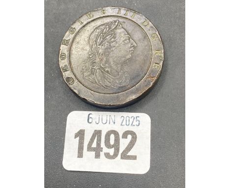 Cartwheel 2d coin 1797