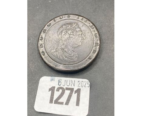 A Cartwheel 2 pence 1797